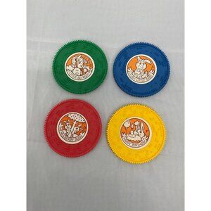 Vintage Tomy Tuneyville Musical Records Nursery Rhymes Replacements